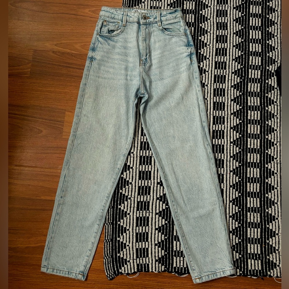 Zara light blue jeans